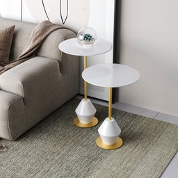 Conjunto Mesa de Canto Asti 65x40x40cm - 1