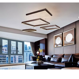 Pendente Led Squares-001m 90w 3500k - 3