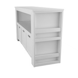 Organizador com Baús Porta Livros e Porta Carrinhos Argus 100% Mdf Woodcore - 8