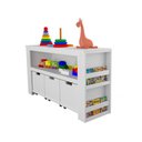 Ver imagem 4 de Organizador com Baús Porta Livros e Porta Carrinhos Argus 100% Mdf Woodcore