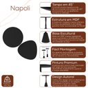 Ver mais imagens de Conjunto Mesa Lateral de Canto Napoli 65x40x40cm