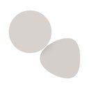 Ver imagem 4 de Conjunto Mesa Lateral de Canto Napoli 65x40x40cm