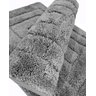 Tapete Passadeira Athenas Rozac 50x 100 Cm Antiderrapante - Cinza Escuro - 2