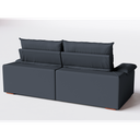 Ver imagem 3 de Sofá Retrátil Reclinável 230 Cm Luxor Veludo