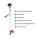 Ver imagem 2 de Roçadeira a Gasolina Toyama Rt43l-b 43cc 1.7hp com Lâmina 3 Pontas e Lâmina Circular 40 Dentes
