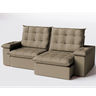 Sofá Retratil Reclinavel 290cm Luxor Veludo - 4