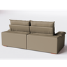 Sofá Retratil Reclinavel 290cm Luxor Veludo - 3