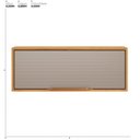 Ver imagem 2 de Armário Aéreo para Cozinha 1 Porta 80cm Plena Amarelo/Cinamon/Nude Prime Tx