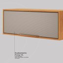 Ver imagem 7 de Armário Aéreo para Cozinha 1 Porta 80cm Plena Amarelo/Cinamon/Nude Prime Tx