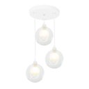Ver imagem 1 de Lustres Pendentes Triplo Harmony Bolinha Branco
