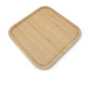 Ver imagem 1 de Linda Bandeja ou Petisqueira Quadra em Bambu 30x30x2 Tuut