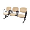 Cadeira em Longarina para Auditórios Linha Hotel Bege - 1