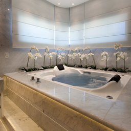 Banheira de Hidromassagem Mondialle Modelo Lecce Elegance 180cm X 120cm X 50cm em Acrilico - 6