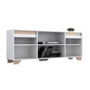 Ver imagem 4 de Rack para TV até 55" 180cm Benevello 2 Portas Branco/Siena 2032