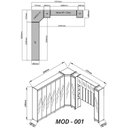 Ver imagem 3 de Guarda-Roupa Modulado Reflecta Imperatriz 100% MDF Yescasa