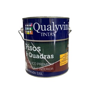 Tinta Látex para Pisos de 3,6lts Qualyvinil Fácil Aplicação