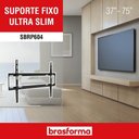 Ver imagem 5 de Suporte pra Tv Tcl 37 42 43 50 55 60 65 70 75 Polegadas - Preto