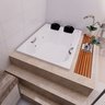 Banheira  Casal de  Hidromassagem  Ascoli  Essencial 170cmx120cmx43cm em Gel Coat- 220V Mondialle - 13