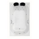 Ver imagem 1 de Banheira de Hidromassagem Mondialle Modelo Ascoli Dupla Essencial 170cmx120cmx43cm em Acrilico