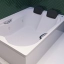 Ver imagem 2 de Banheira de Hidromassagem Mondialle Modelo Ascoli Dupla Essencial 170cmx120cmx43cm em Acrilico