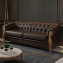 Ver imagem 7 de Sofá Milano 2 Lugares 188cm Café Courino Milani Movelaria