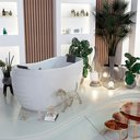 Ver imagem 7 de Banheira de Hidromassagem   Palermo Elegance 177cmx82cmx77cm em Acrílico- 220V Mondialle