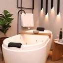 Ver imagem 4 de Banheira de Hidromassagem   Palermo Elegance 177cmx82cmx77cm em Acrílico- 220V Mondialle