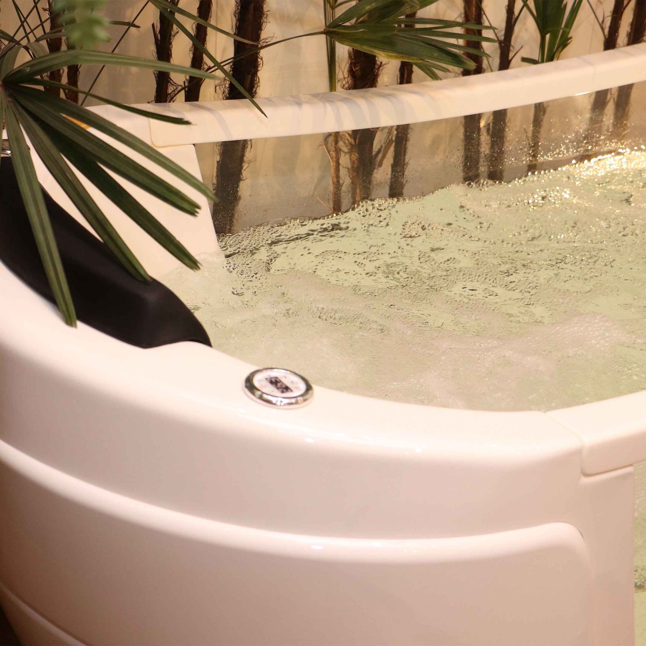 Banheira de Hidromassagem   Portofino Elegance 197cmx91cmx75cm em Acrílico- 220V Mondialle - 7
