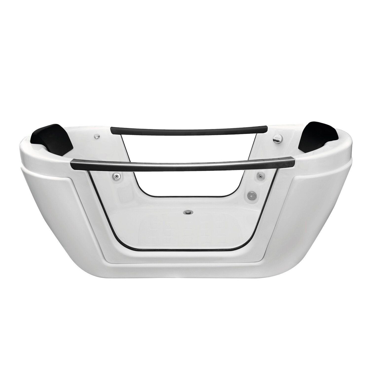 Banheira de Hidromassagem Mondialle Modelo Portofino Elegance 197cmx91cmx75cm em Acrílico - 1