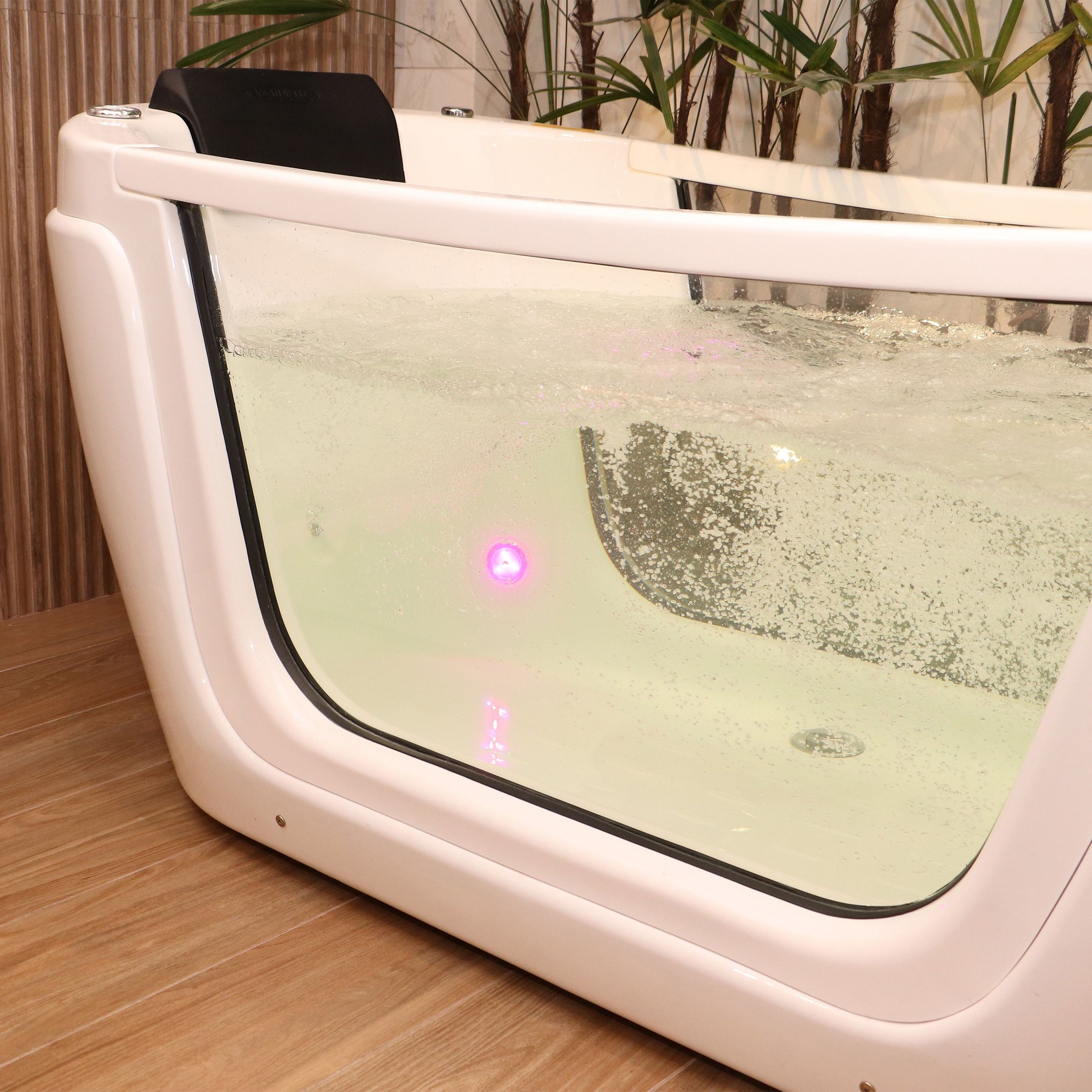 Banheira de Hidromassagem   Portofino Elegance 197cmx91cmx75cm em Acrílico- 220V Mondialle - 9