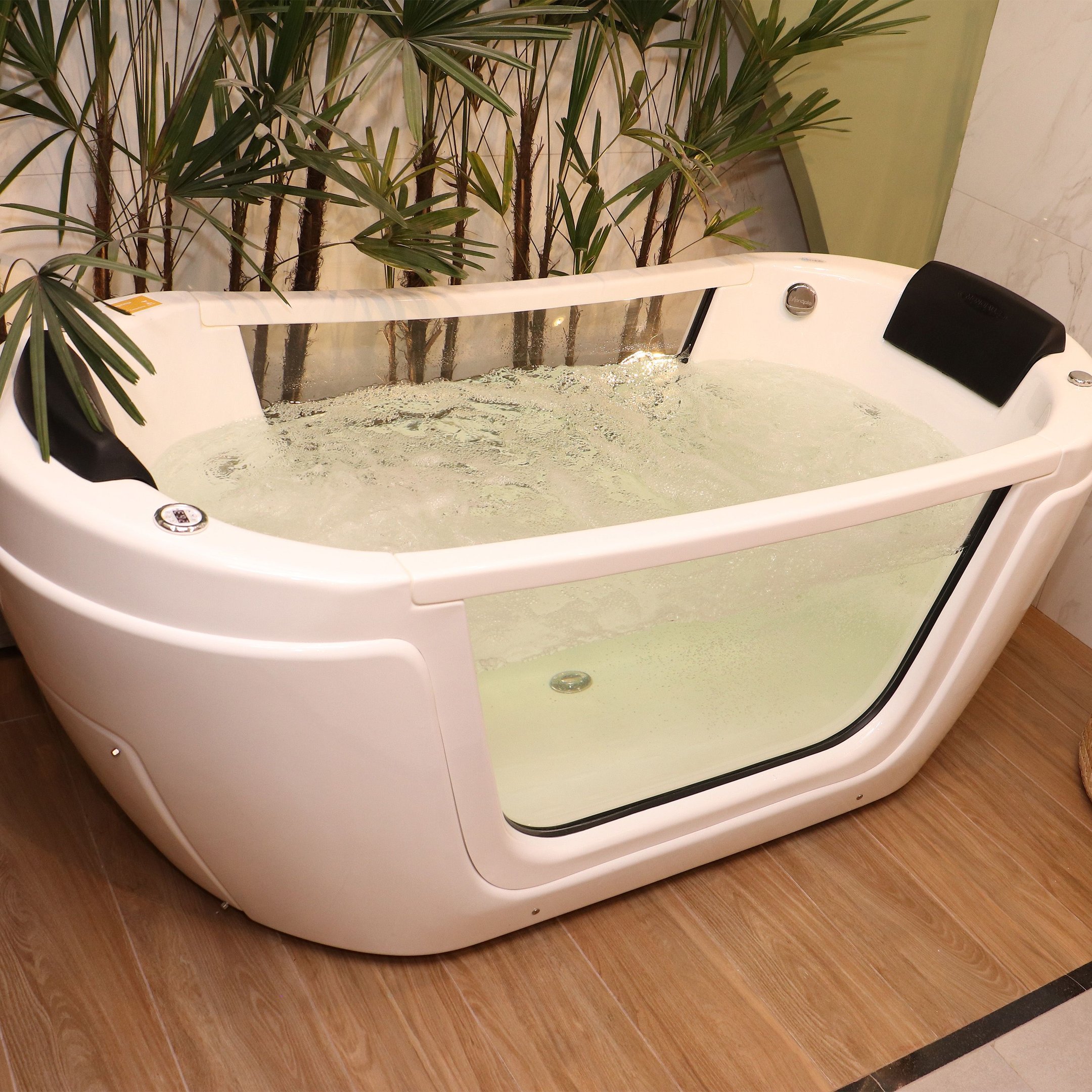 Banheira de Hidromassagem   Portofino Elegance 197cmx91cmx75cm em Acrílico- 220V Mondialle - 6