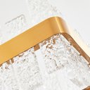 Ver imagem 2 de Lustre Pendente Nordecor Lowy 2764 Dourado Brilho Led Bivolt