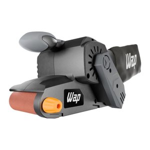 Lixadeira de Cinta Wf Lc01 com Empunhadura Emborrachada e Motor Escova, 76cm X 120cm 850w 127v Wap