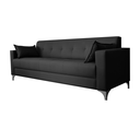Ver imagem 3 de Sofá Gianni Pé em Aço Acquablock - 220cm - Preto