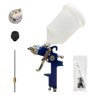 PISTOLA DE PINTURA 827A COM BICO 1.4mm+KIT BICO E AGULHA DE 1.7mm - 1