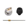PISTOLA DE PINTURA 827A COM BICO 1.4mm+KIT BICO E AGULHA DE 1.7mm - 3