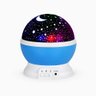 Luminária Projetor Estrelas 360º Abajur Star Master Azul - 1