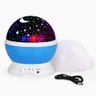Luminária Projetor Estrelas 360º Abajur Star Master Azul - 2