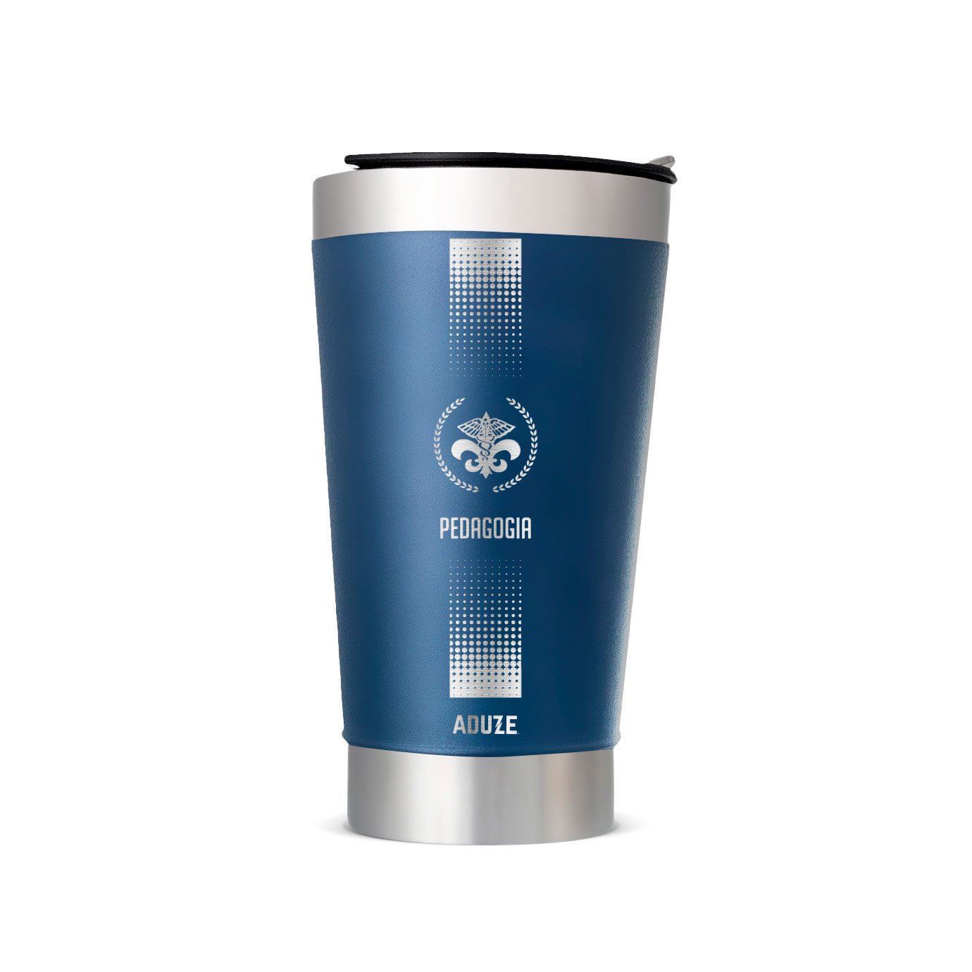 Copo Térmico Aduze V4 Pedagogia 500ml - Azul Marinho - 1
