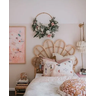 Cabeceira Pétala Para Cama De Solteiro Em Vime Fibra Natural Nadal - 3