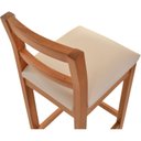 Ver imagem 5 de Banqueta Olímpia Alta em Madeira Maciça