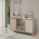Ver imagem 3 de Buffet Bari Cor:off White/cedro