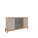 Ver imagem 1 de Buffet Bari Cor:off White/cedro