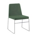 Ver imagem 2 de Kit 5 Cadeiras Decorativa Sala de Jantar Anne Linho Verde