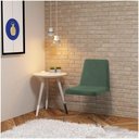 Ver imagem 3 de Kit 5 Cadeiras Decorativa Sala de Jantar Anne Linho Verde
