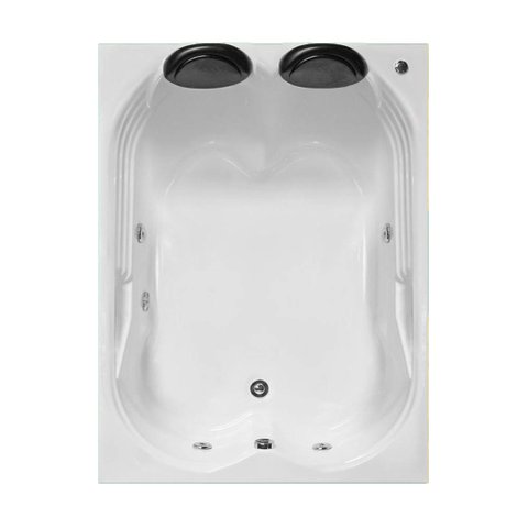 Banheira Dupla Hierro Combate com Hidro em Acrílico - 127v