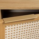 Ver imagem 2 de Rack Kaki 2 Portas 1 Nicho 135 Cm Tauari - Telinha Portuguesa