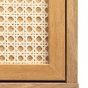 Ver imagem 3 de Rack Kaki 2 Portas 1 Nicho 135 Cm Tauari - Telinha Portuguesa