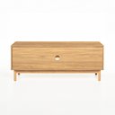 Ver imagem 3 de Rack Kaki para TV 55 Polegadas 100% MDF 135cm 2 Portas com Nicho Telinha Portuguesa Tauari Casavee