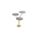 Ver imagem 2 de Mesa Lateral de Canto Trieste 100% MDF 65cm x 57cm x 57 cm Cinza
